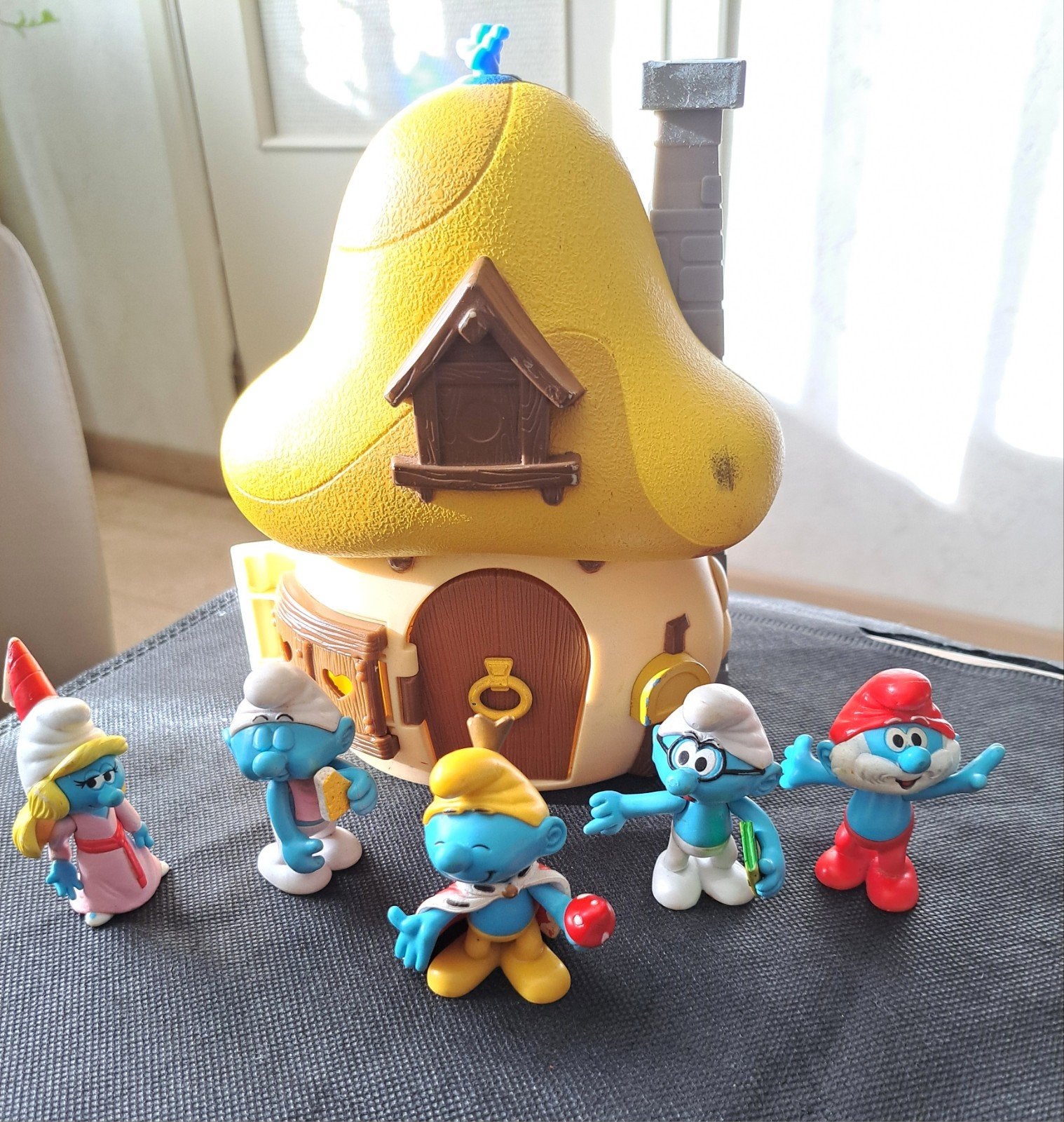 set van allerlei verzameling smurfen,, Verzamelen, Ophalen