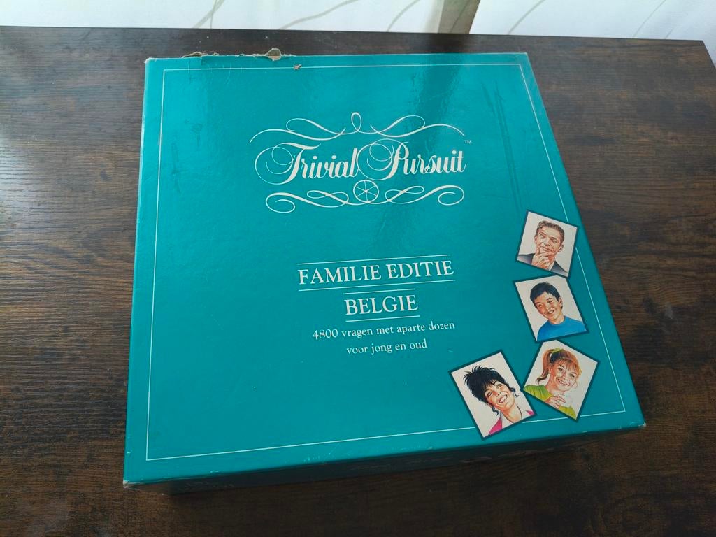 Trivial Pursuit, édition familiale 1995, Cinq joueurs ou plus, Enlèvement ou Envoi, Utilisé, Parker