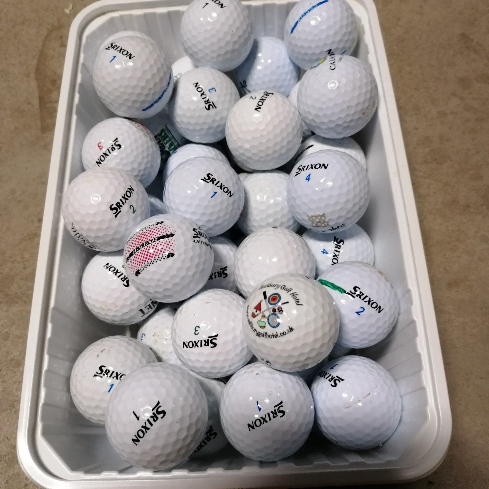 50 balles srixon, Sports & Fitness, Golf, Enlèvement ou Envoi, Balle(s)