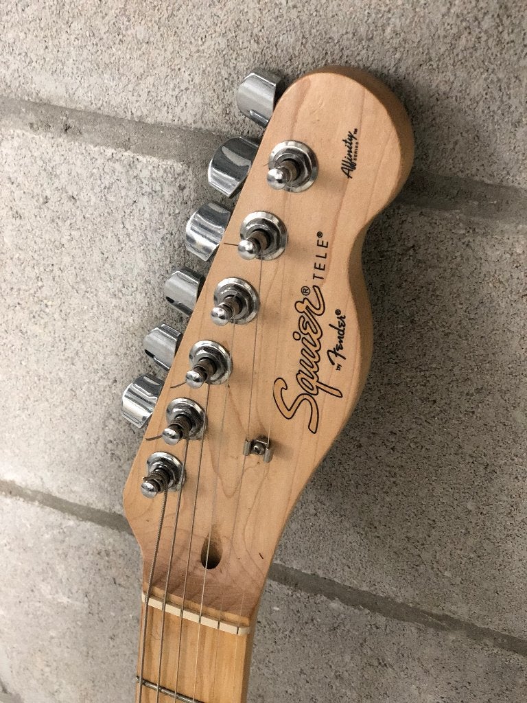 Squier Affinity Telecaster (2014) + housse, Enlèvement, Utilisé, Fender