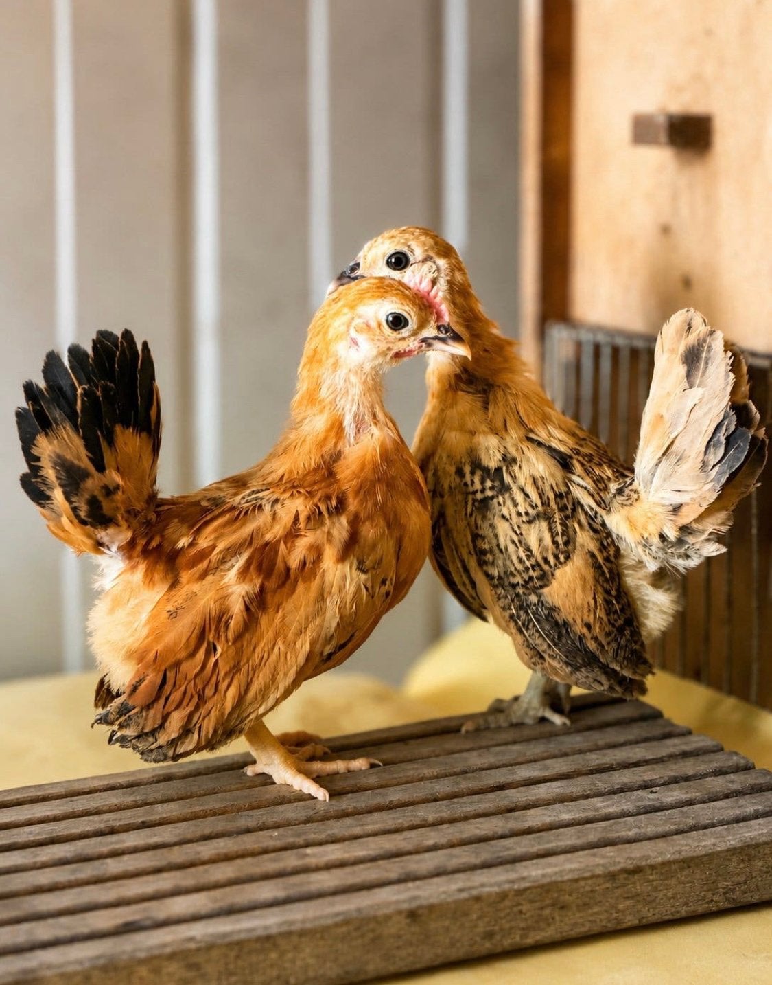 Couples et coqs Serama, Plusieurs animaux, Poule ou poulet