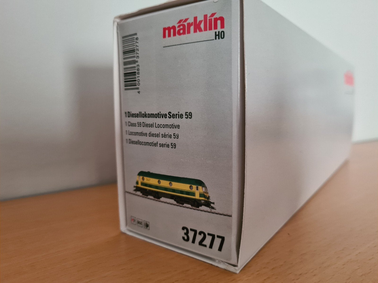 Märklin 37277 NMBS SNCB reeks 59 Mfx, Enlèvement ou Envoi, Courant alternatif, Utilisé, Locomotive