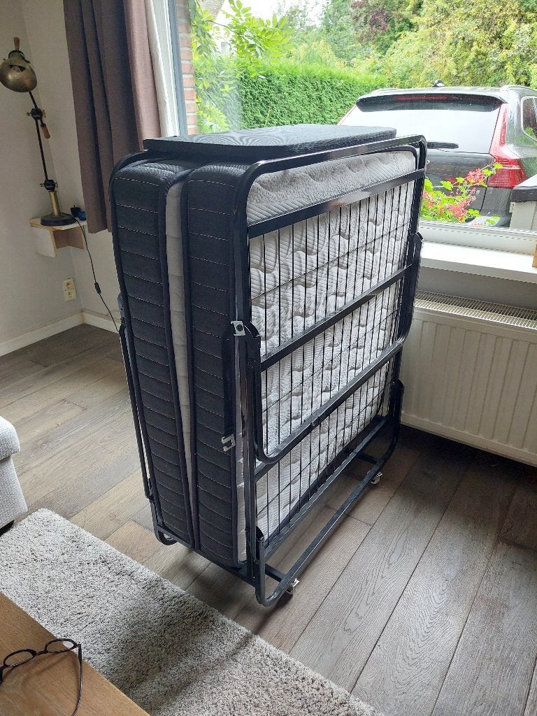 Bed,logeerbed(plooibed), Maison & Meubles, Enlèvement, Comme neuf