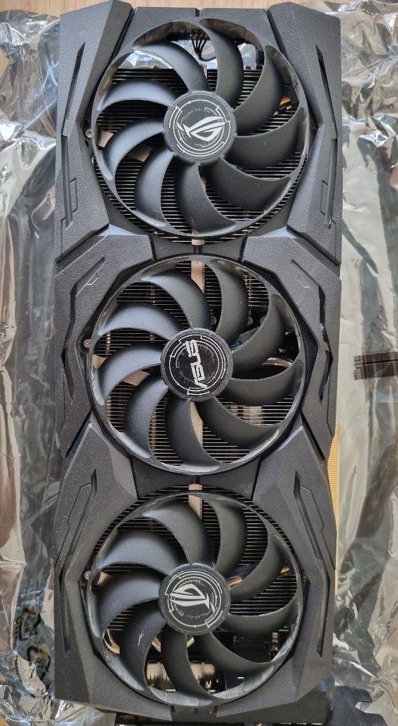 RTX 2080 TI  Asus Rog Strix, Informatique & Logiciels, Cartes vidéo, Utilisé, Nvidia, PCI-Express 3.0, GDDR6, HDMI, DisplayPort