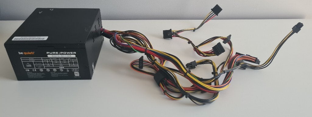 Bequiet! 430Watt voeding, Ophalen of Verzenden, Gebruikt