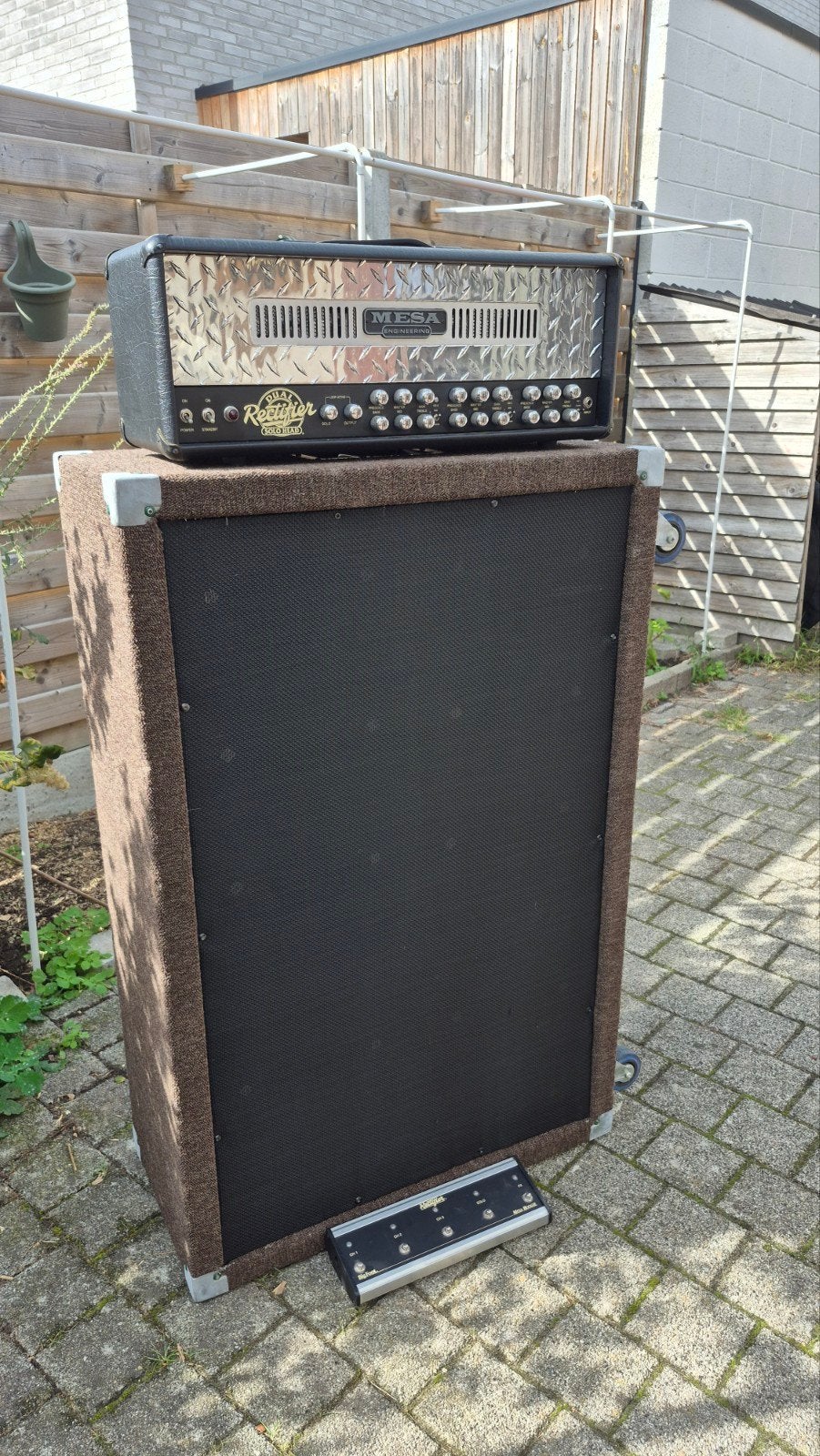 Mesa Boogie Dual Rectifier 100w Solo 3ch + custom 6x12 cab, Ophalen