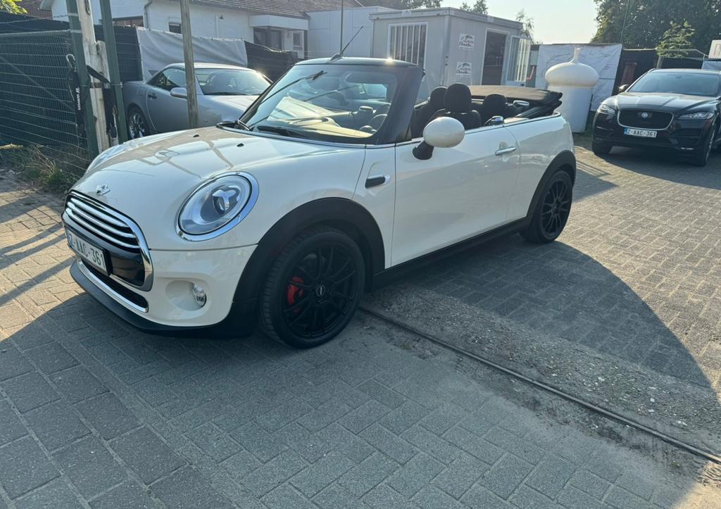 Mini one cabrio, Auto's, Mini, Automaat, 4 zetels, Zwart, Overige kleuren
