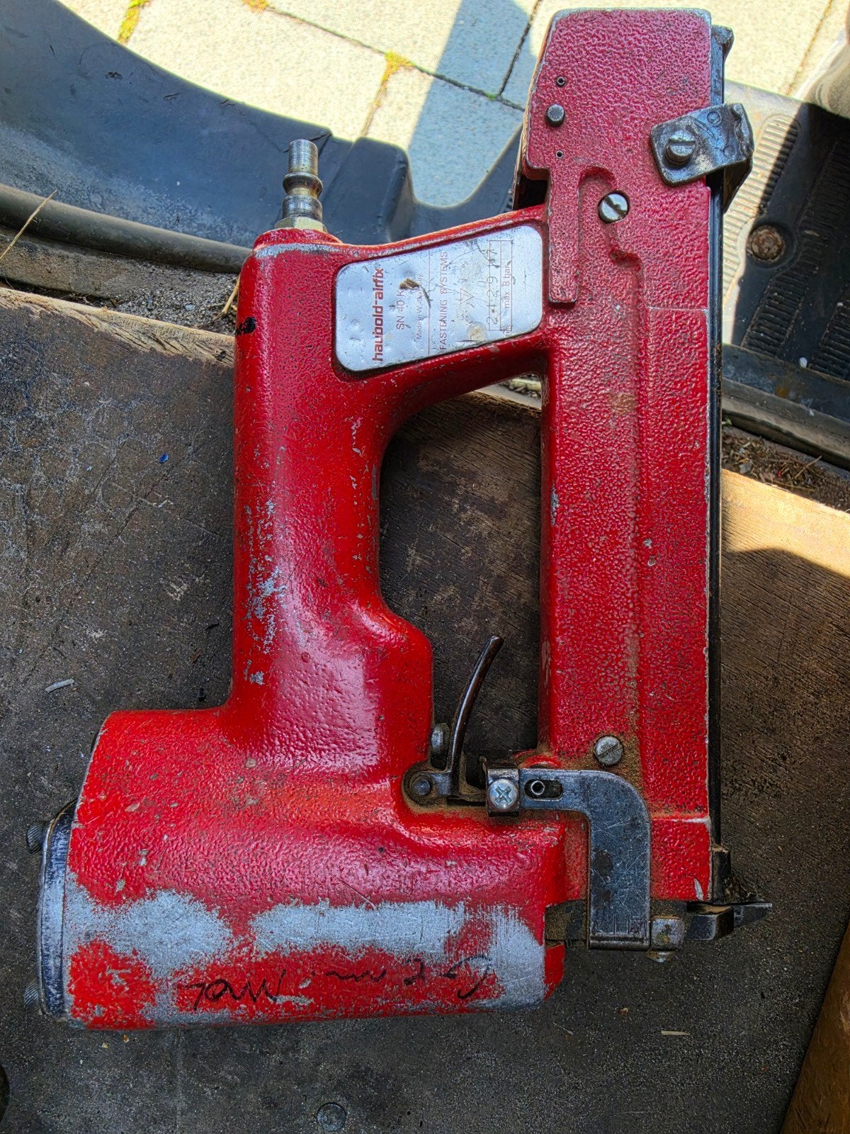 Niet en nagelpistool voor compressor, Ophalen of Verzenden