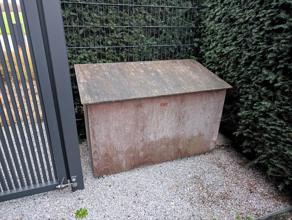 Opbergbox voor vuiliszakken, Enlèvement, Utilisé