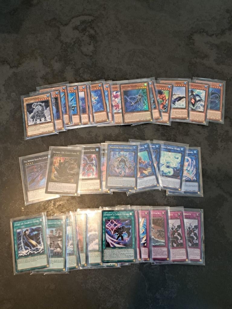 Yu-Gi-Oh! Legendary Duelists: Duels from the Deep lot, Ophalen of Verzenden, Nieuw, Meerdere kaarten, Foil