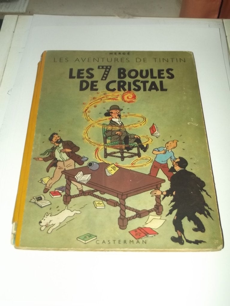 Tintin - Les 7 Boules de Cristal /EO, Livres, Une BD, Enlèvement ou Envoi, Utilisé, Hergé.