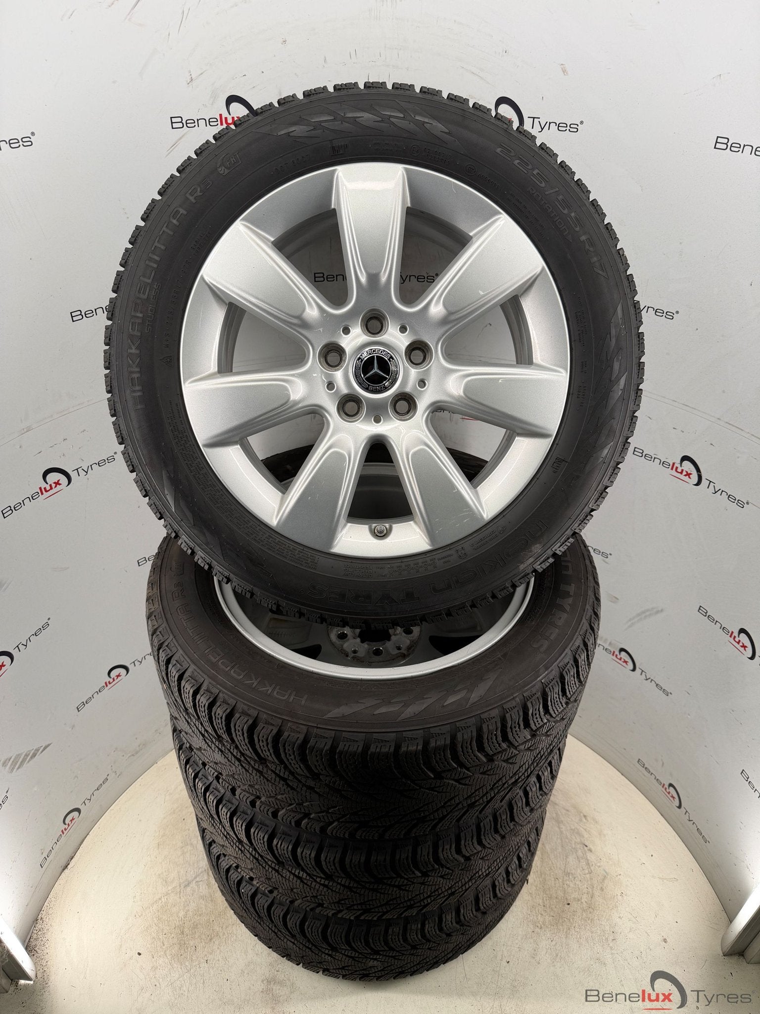 17'' Mercedes Vito V-klasse AMG W447 W638 W639 W640 MB bus, Pneus et Jantes, Pneus hiver, 17 pouces, Utilisé