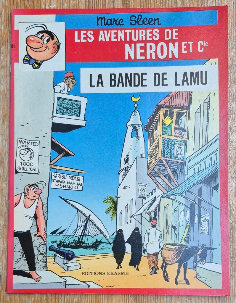 Neron 101 La bande de Lamu EO 1987 signé par Marc Sleen, Livres, Enlèvement ou Envoi, Marc Sleen, Une BD, Utilisé