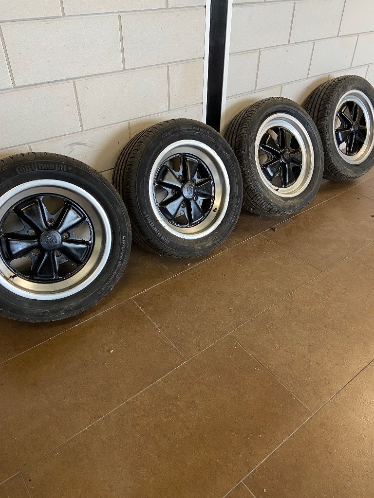 Porsche 911 Fuchs velgen, Enlèvement, 16 pouces, Jante(s)