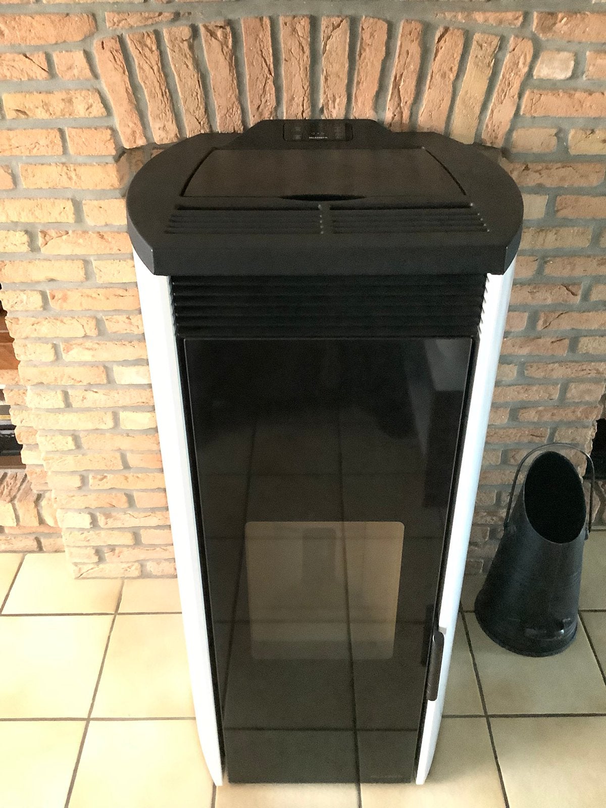 Pelletkachel Palazzetti ecofire Giorgia 12 kw., Huis en Inrichting, Ophalen, Gebruikt, Overige brandstoffen, Pelletkachel