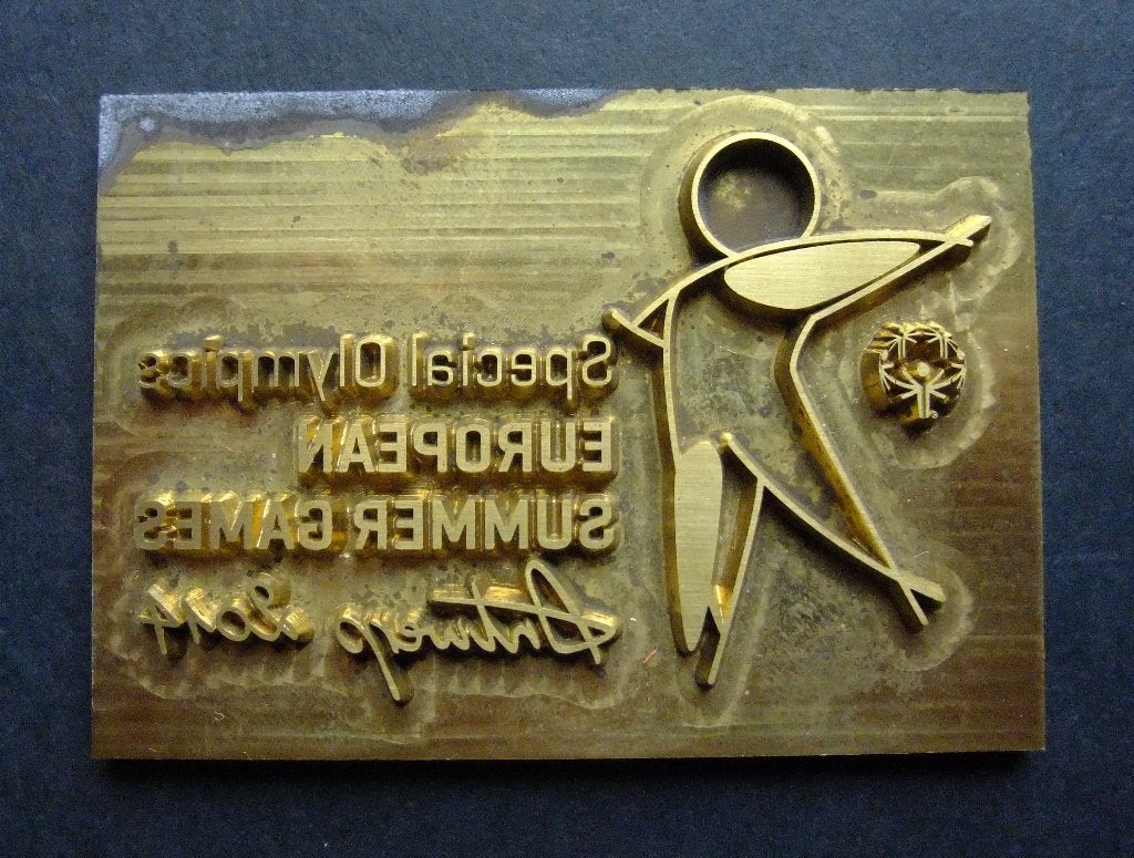 Cliché : Special Olympics - Jeux du cœur - Anvers 14, Antiquités & Art, Curiosités & Brocante, Enlèvement ou Envoi