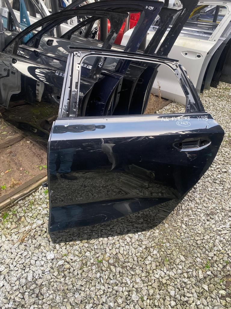 Audi a3 8y Porte arrière gauche, Enlèvement, Arrière, Audi, Porte