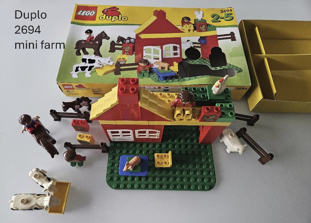 DUPLO 2694 en Duplo 2697 (mini farms ), Ophalen of Verzenden, Duplo