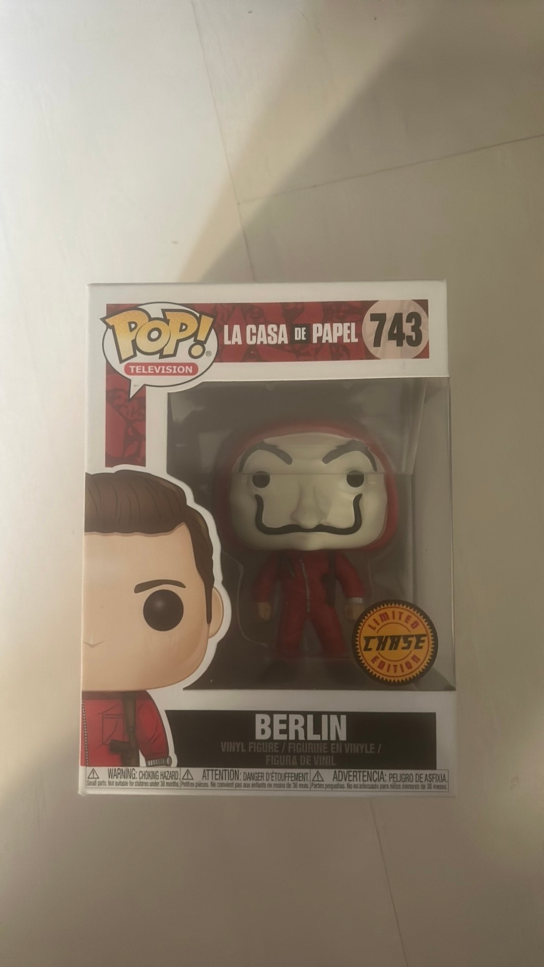 Funko Pop La Casa De Papel Berlin 743 limited edition, Enlèvement ou Envoi, Neuf