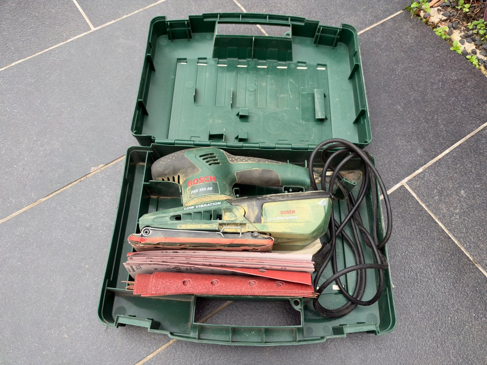 Bosch PSS 250 AE schuurmachine, Ophalen, Gebruikt