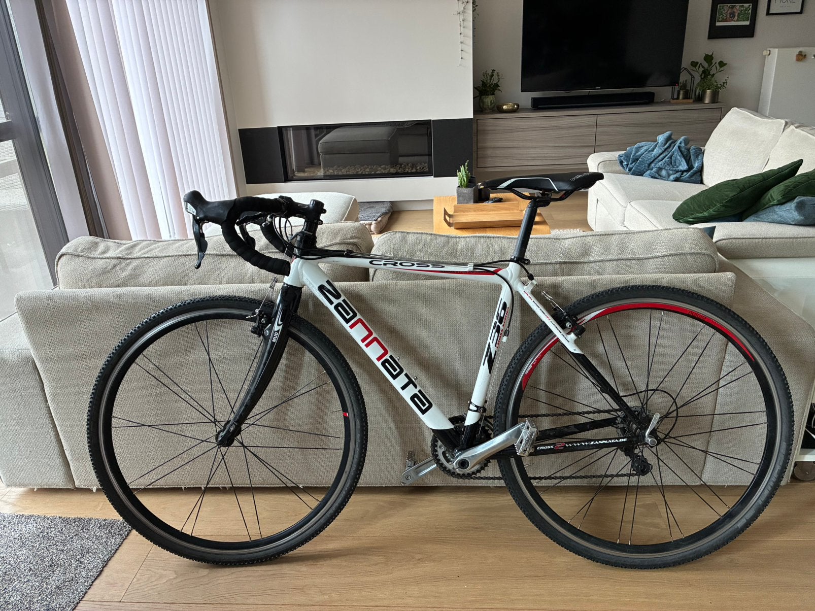 Zannata Cross fiets z36 maat 52, Enlèvement, Utilisé