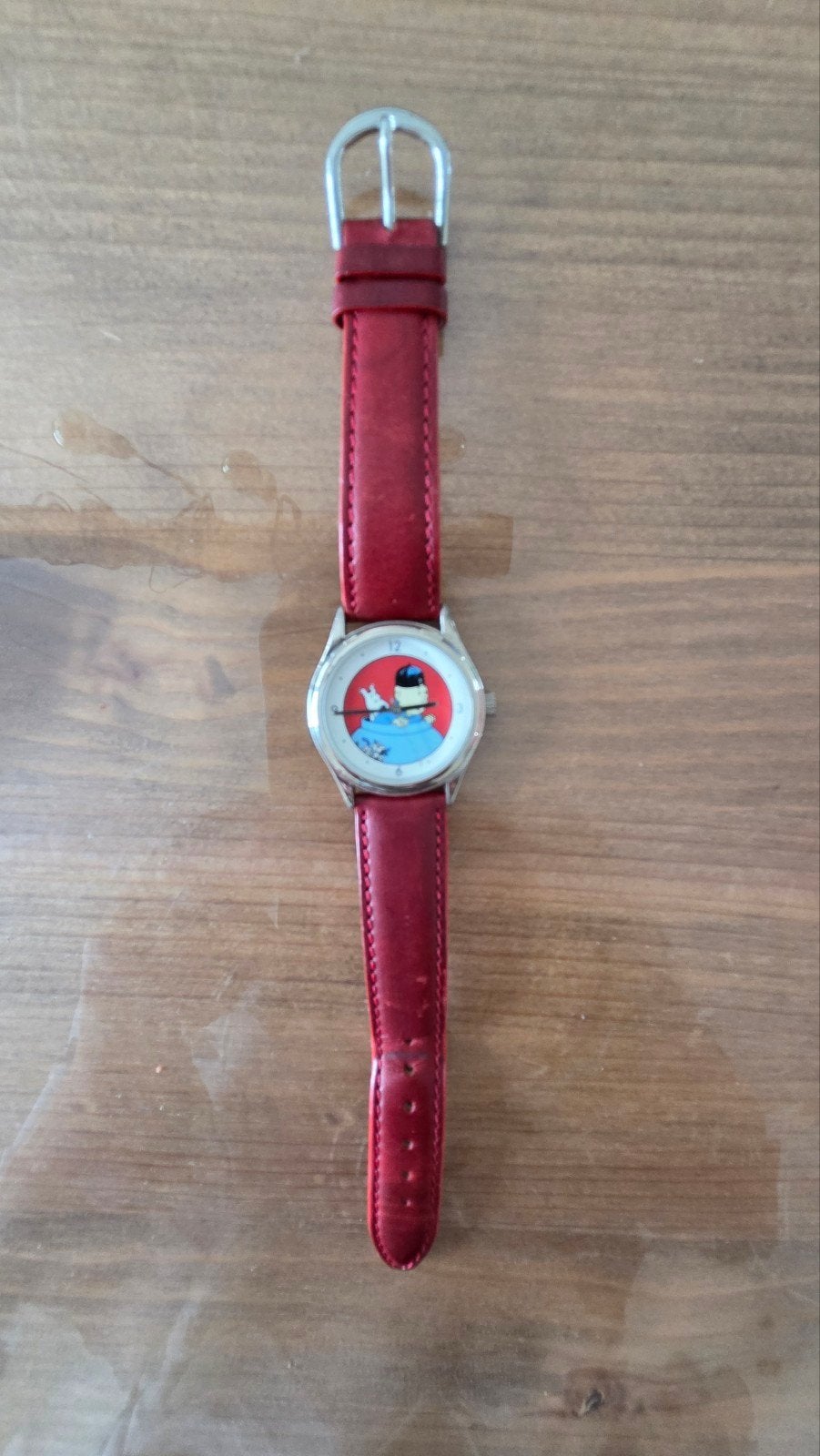 Montre.Tintin, Enlèvement