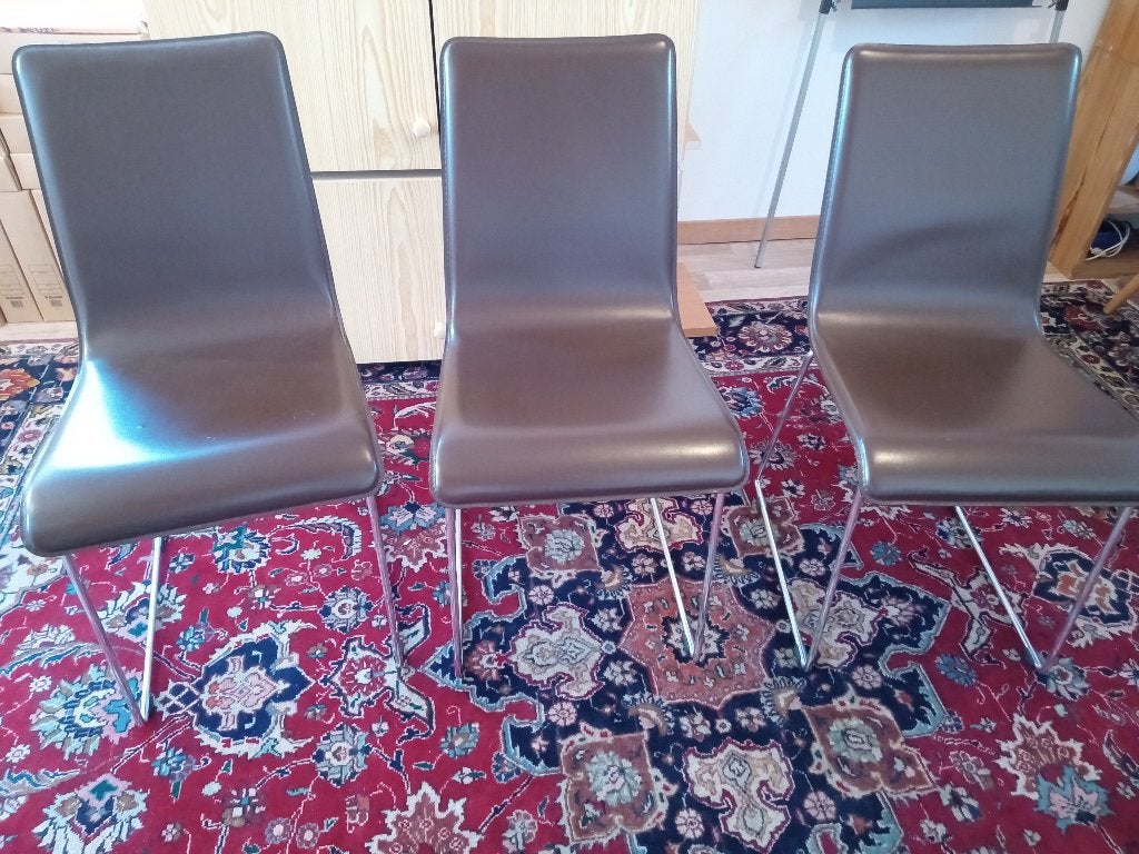 Keukenstoelen design 3 stuks samen voor €60, Huis en Inrichting, Ophalen, Drie