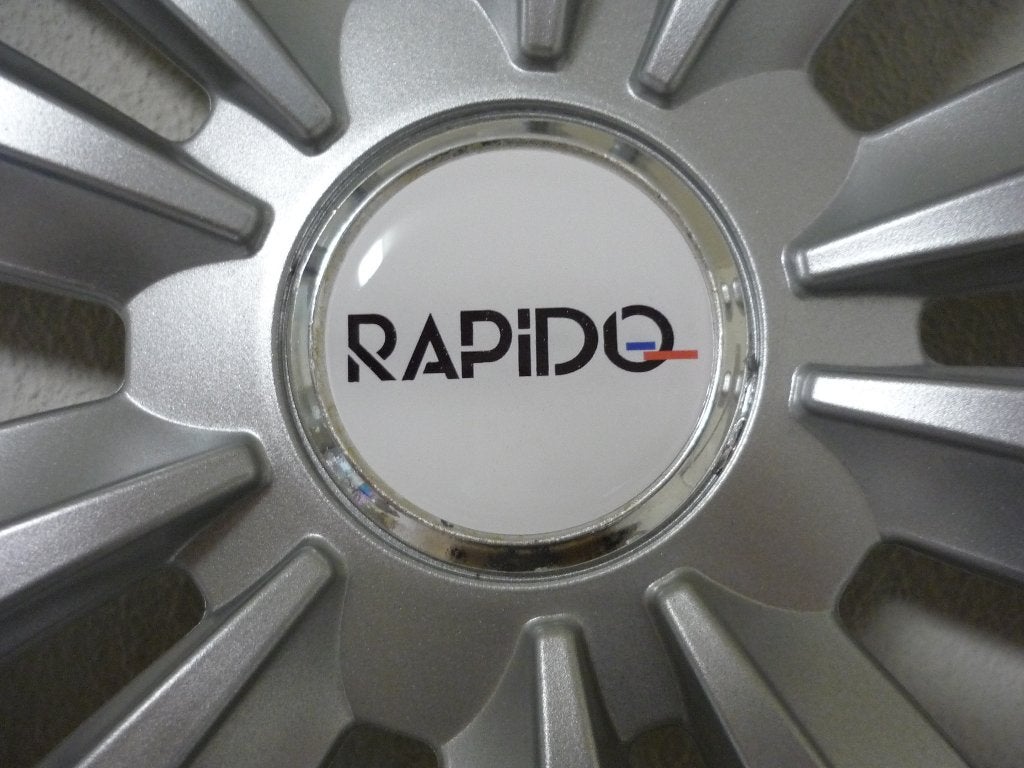 Rapido Vintage 3D doming naafstickers caravan camper, Epoxy, Verzenden, Nieuw, Overige typen