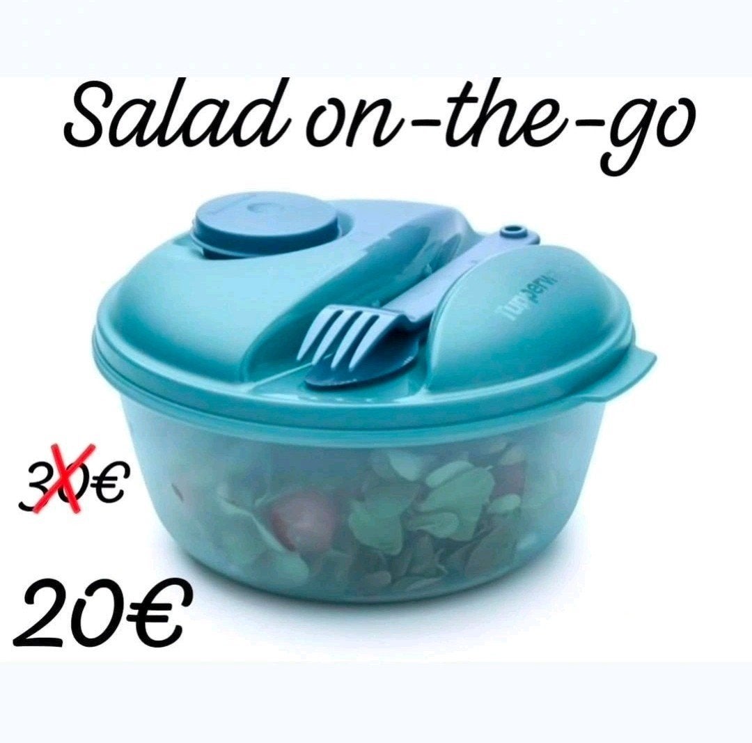 Tupperware salad on-the-go, Huis en Inrichting, Ophalen of Verzenden, Nieuw