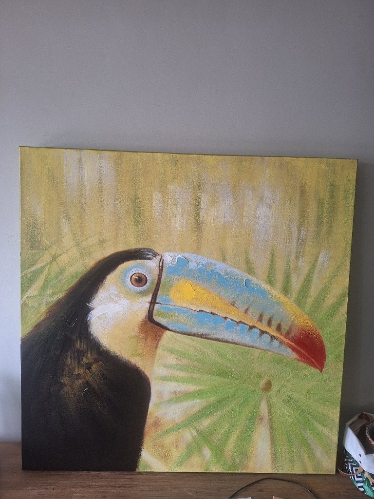 2 schilderijen Hasselt, Ophalen, Zo goed als nieuw, Schilderij, 75 tot 100 cm
