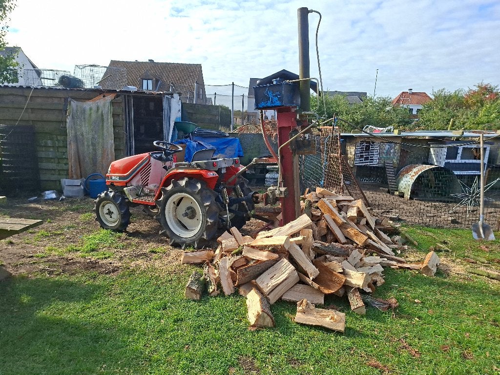 Houtkliever, Ophalen, Gebruikt, Aftakas, Staand