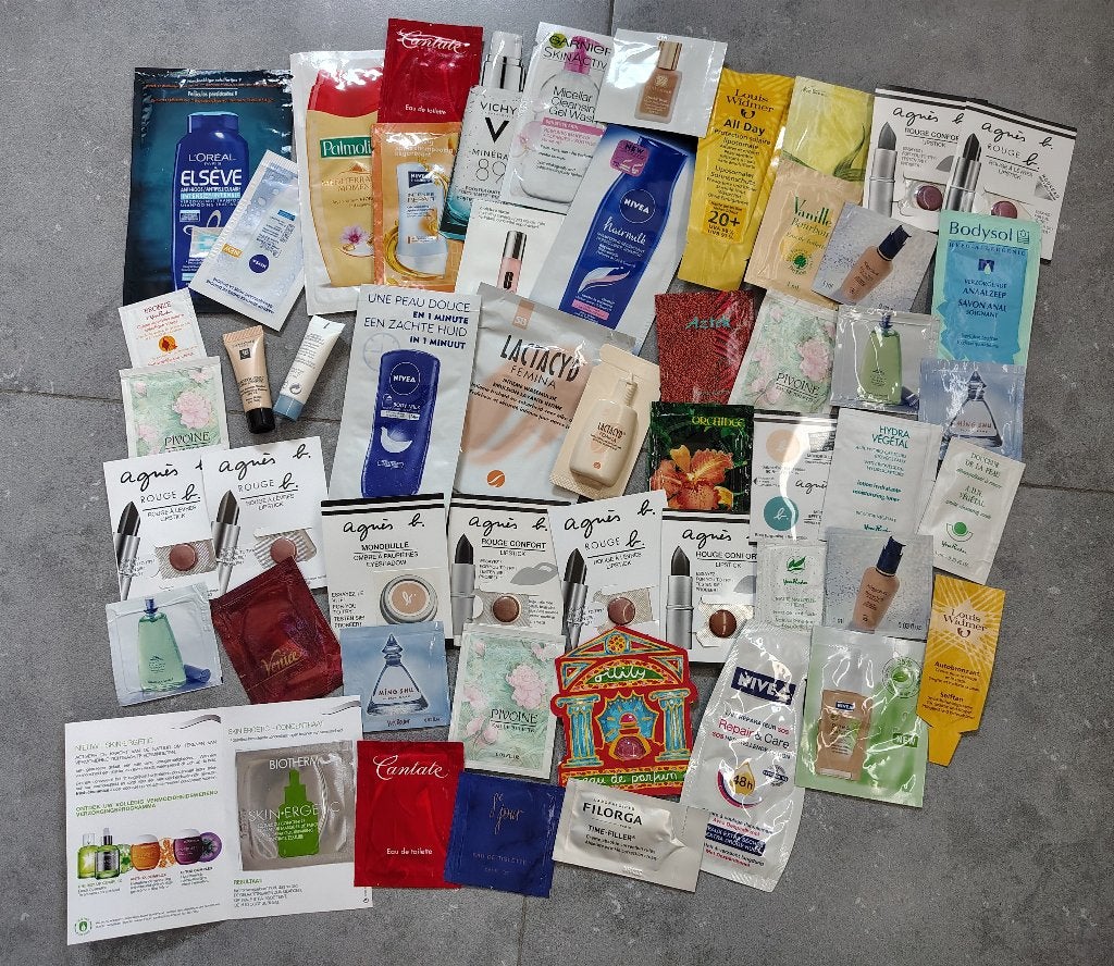 Staaltjes verzorgingsproducten, Ophalen of Verzenden