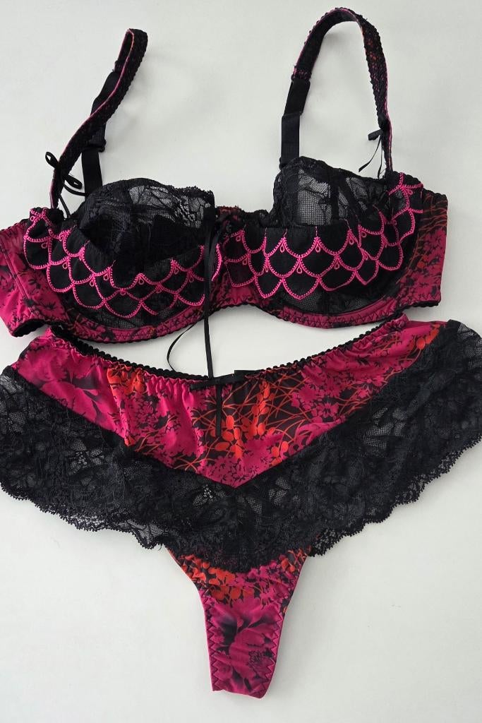 Ensemble de lingerie Aubade 100/D Cup, AUBADE, Enlèvement ou Envoi, Noir, Soutien-gorge