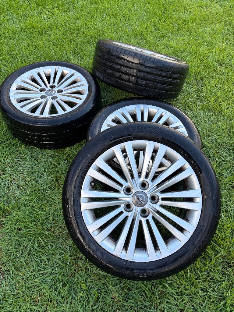 Originele 18 inch OPEL velgen, Auto-onderdelen, Ophalen, 18 inch, Banden en Velgen, Personenwagen