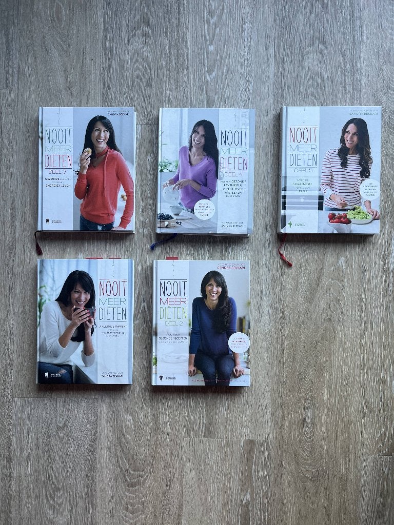 Kookboeken Sandra Bekkari Nooit meer diëten, Gelezen, Gezond koken, Sandra Bekkari, Europa