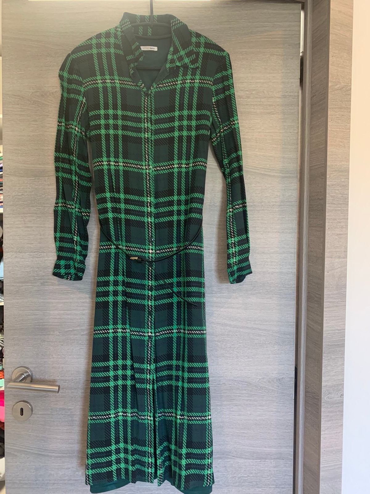 Jurk atmos fashion, Enlèvement, Comme neuf, Taille 36 (S), Vert