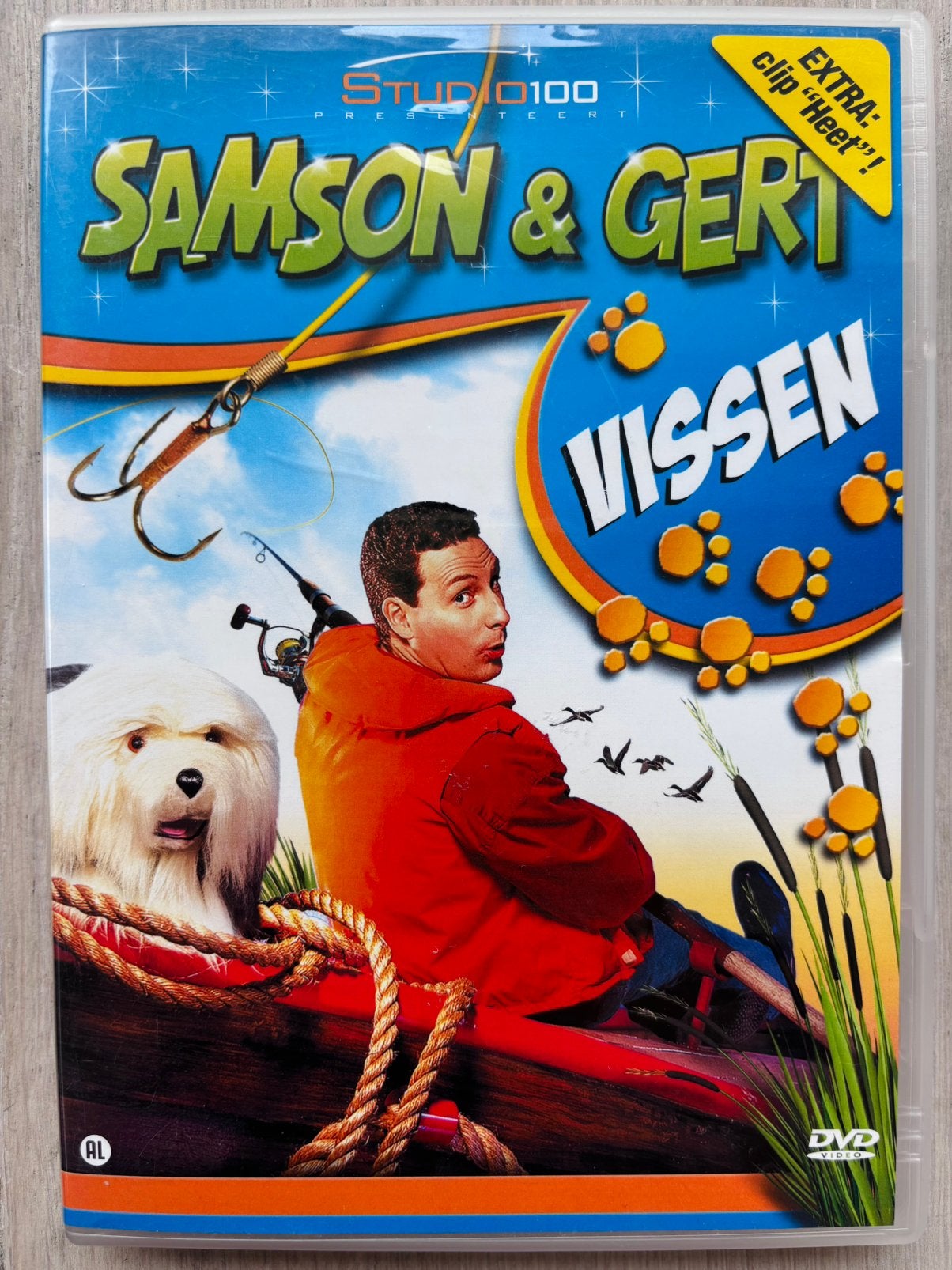 Samson & Gert DVD: Vissen, Alle leeftijden, Zo goed als nieuw, Komedie, Film