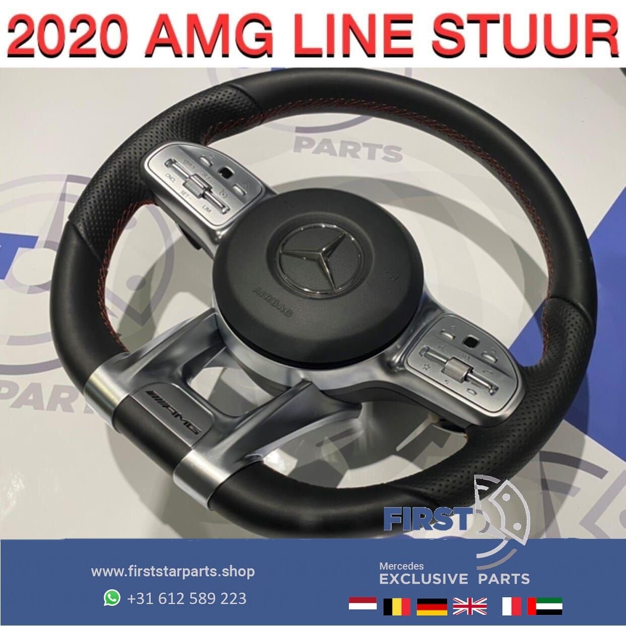 2020 AMG STUUR W177 W247 H247 W118 W205 W213 W257 W463 W223, Gebruikt, -, Ophalen of Verzenden, -
