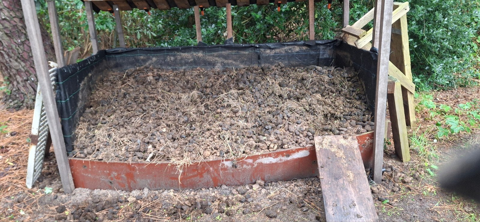 gratis paarden mest, Tuin en Terras, Ophalen
