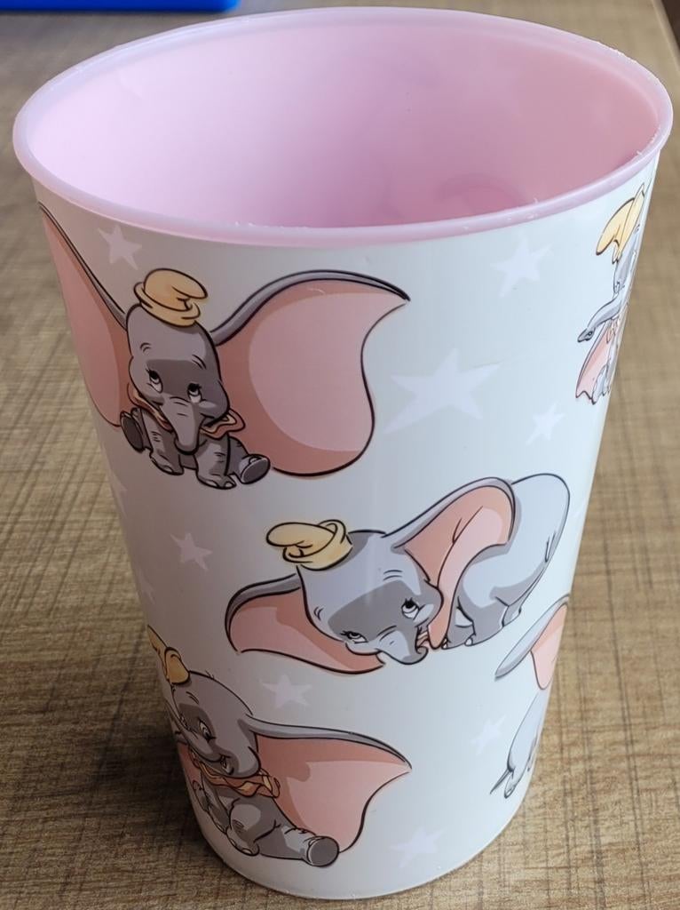 Disney - Dumbo: beker, Verzamelen, Ophalen of Verzenden, Bambi of Dumbo, Zo goed als nieuw, Overige typen