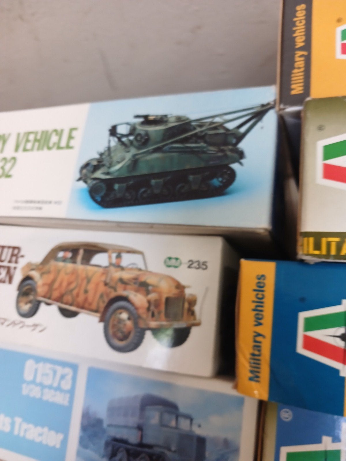 Military 1/35 9 dozen compleet, Hobby en Vrije tijd, Ophalen
