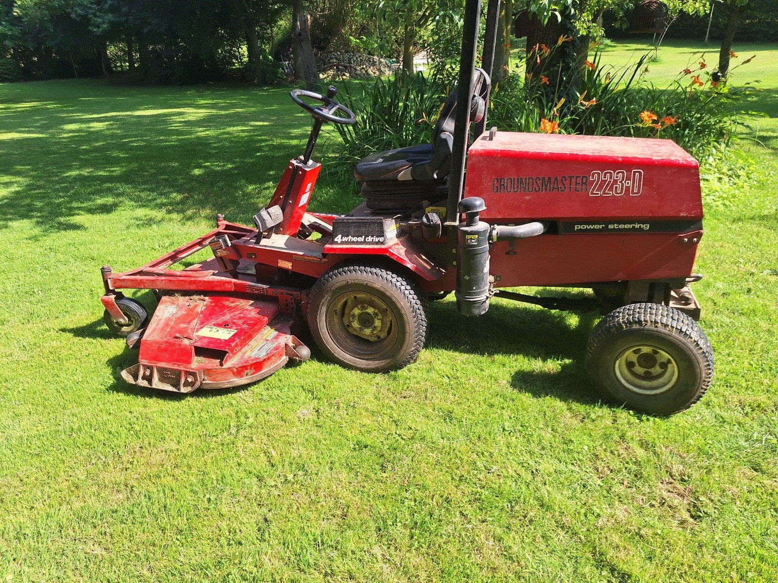 Diesel grasmaaier Toro Groundsmaster 223D, Tuin en Terras, Ophalen