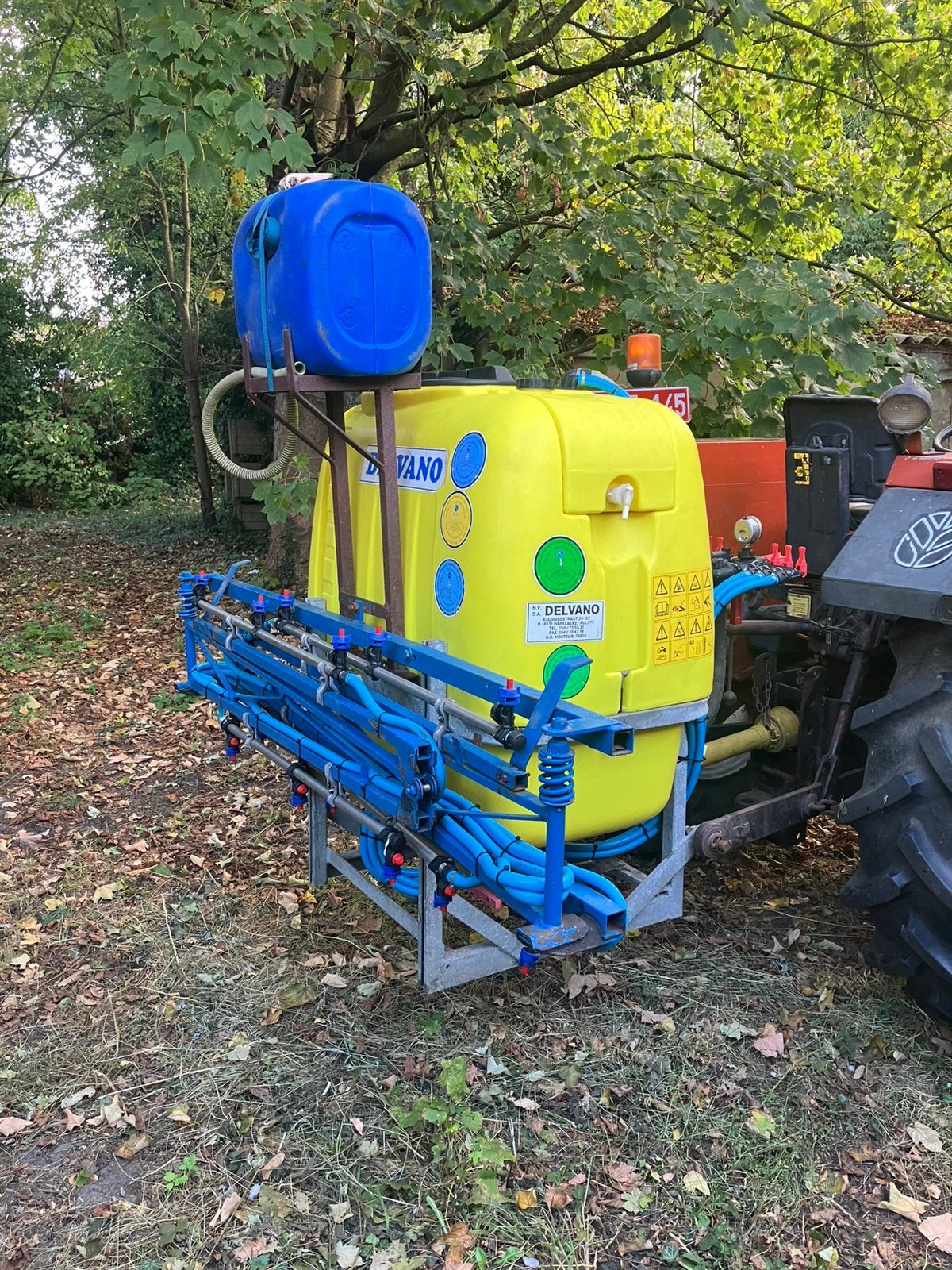 Spuitvat. 600l. 8 meter, Ophalen, Gewasbescherming en Bemesting