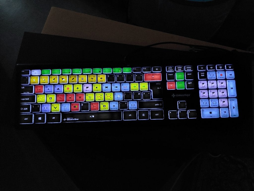 Editors Keys Bacjackt Keyb StudioOne PC qwerty, Enlèvement ou Envoi, Qwerty, Utilisé, Filaire