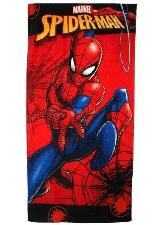 Spiderman Badlaken / Strandlaken - Katoen - Div Uitvoeringen, Kinderen en Baby's, One size, Nieuw, Ophalen of Verzenden, Jongen