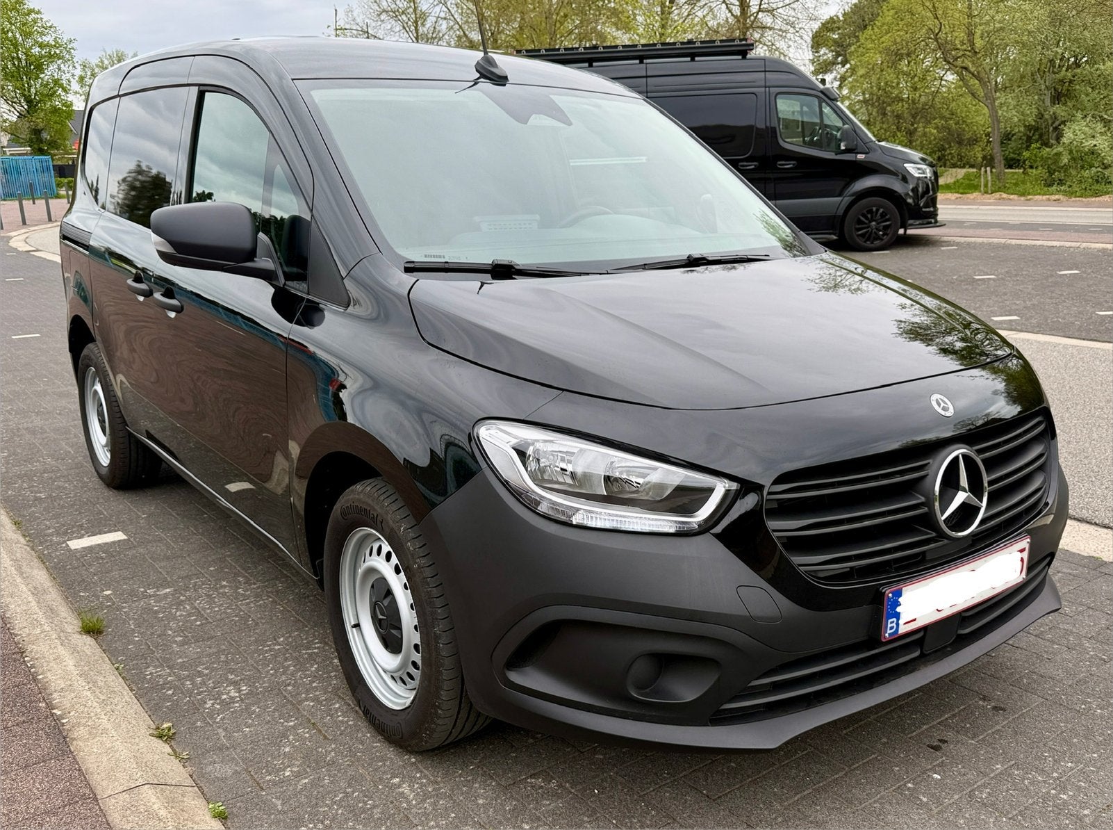 Mercedes citan 110 cdi 2026 model 3 sit, Voorwielaandrijving, 4 deurs, Stof, Zwart