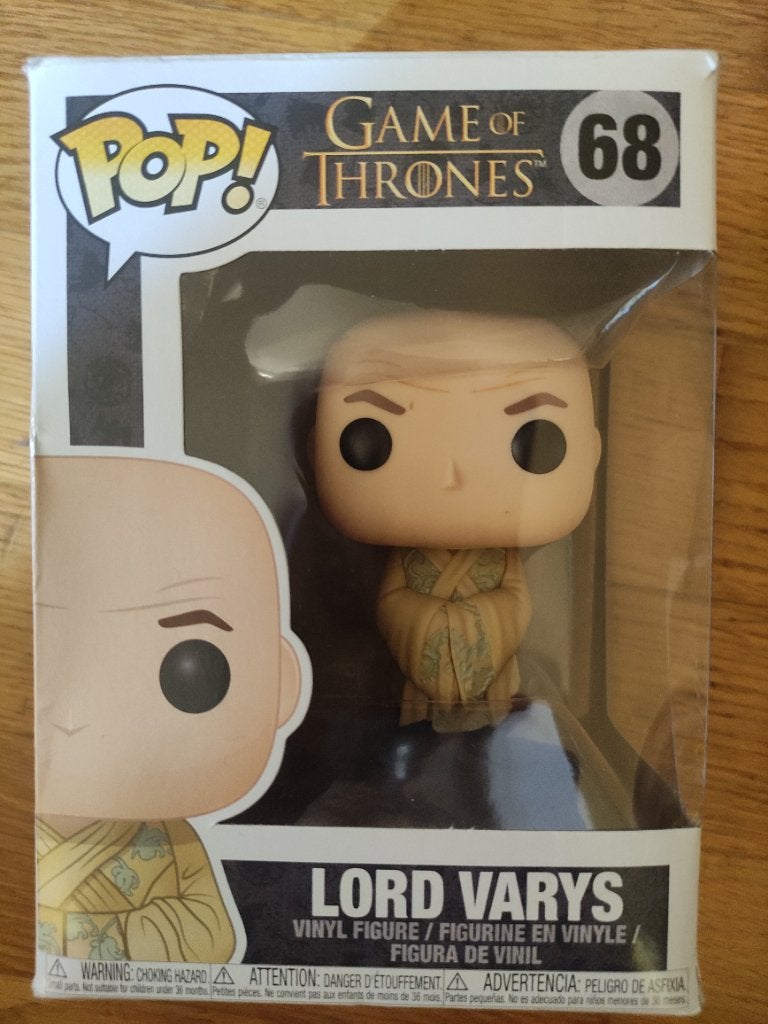 Game of Thrones-figuur van Lord Varys, Ophalen, Nieuw, Mens