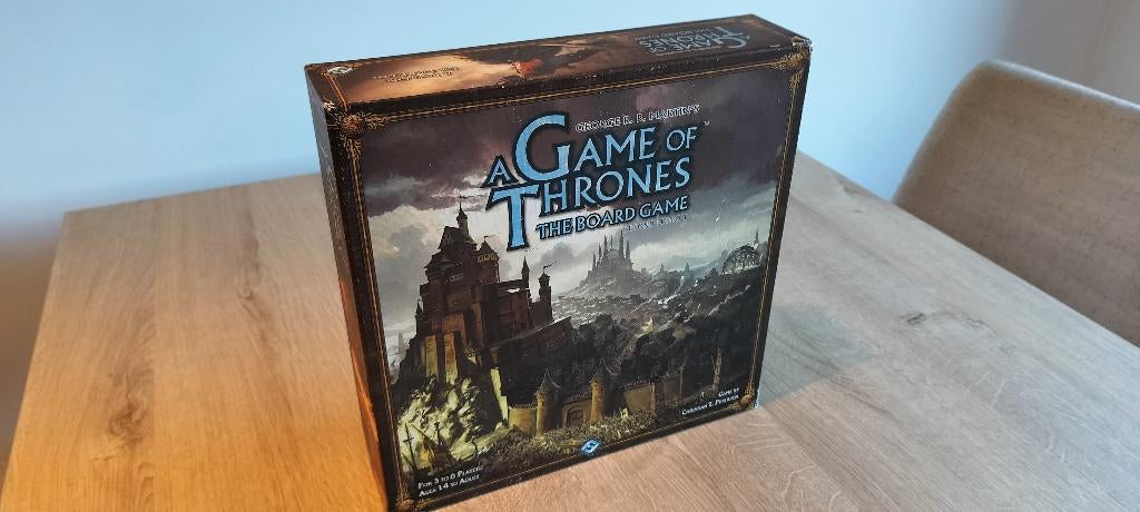 A Game of Thrones: The Board Game 2nd Edition, Hobby en Vrije tijd, Ophalen of Verzenden, Gebruikt