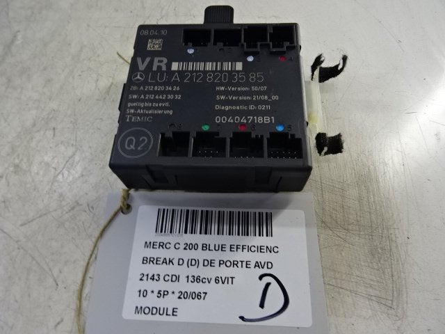 UNITE ELECTRONIQUE C Estate (S204) (A2128203585), Autos : Pièces & Accessoires, Utilisé, Mercedes-Benz