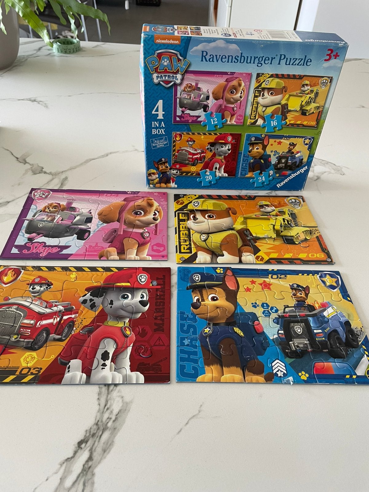 Puzzle Paw Patrol, Ophalen of Verzenden, 10 tot 50 stukjes, Zo goed als nieuw, 2 tot 4 jaar